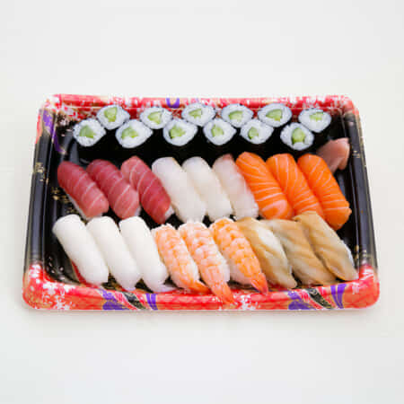 にぎり寿司盛り合せ（小）｜大曲で会席・オードブル・弁当のテイクアウトとデリバリー