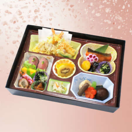 季節の会席弁当「サクラ」｜大曲で会席・オードブル・弁当のテイクアウトとデリバリー